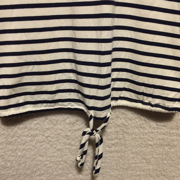 Green Envelope Black  White striped Women's tank top size S NWT - Picture 2 of 5